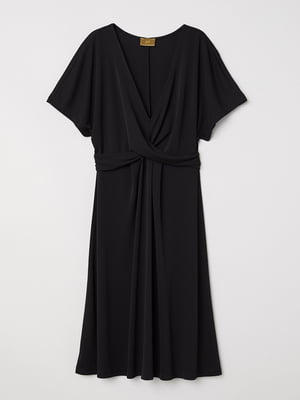 Платье А-силуэта черное | 5477682