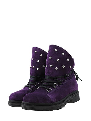 Ботинки фиолетовые | 5498473