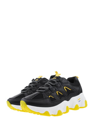 Кросівки чорно-жовті | 5488705