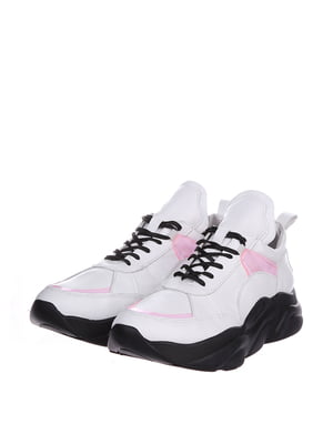 Кросівки біло-рожеві | 5479300