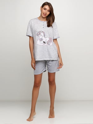 Піжама: футболка і шорти | 5484113