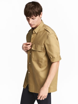 Рубашка коричневого цвета | 5507759