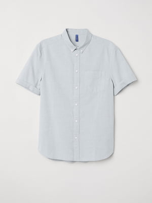 Рубашка-поло голубого цвета | 5517851