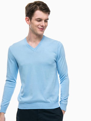 Пуловер блакитний | 5518256