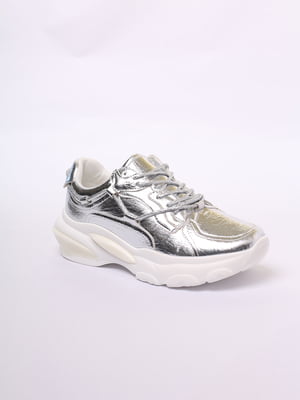 Кросівки сріблястого кольору | 5516664