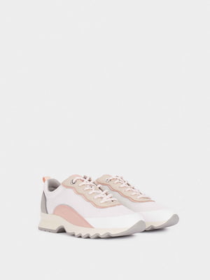 Кросівки біло-рожеві | 5536039