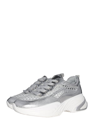 Кросівки сріблястого кольору | 5531253