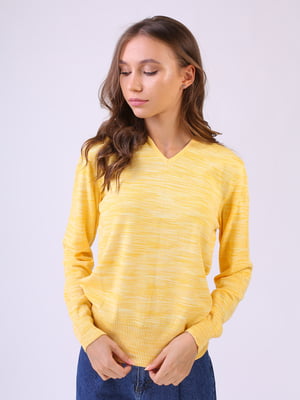 Пуловер желтый | 5538379