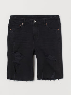 Шорты джинсовые черные | 5566168