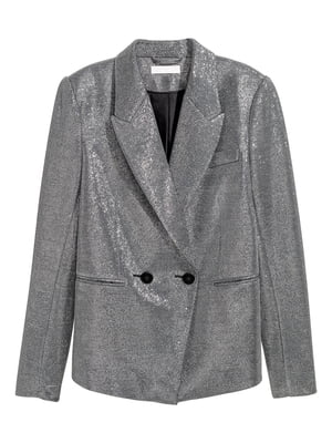 Пиджак серебристого цвета | 5567874