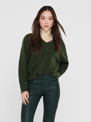 Пуловер зеленый | 5569745