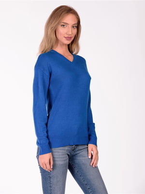 Пуловер синий | 5596269