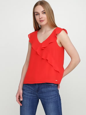Блуза красная | 5596329