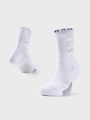 Шкарпетки білі з логотипом | 5602333