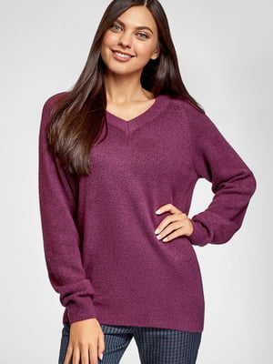Пуловер кольору фуксії | 5603711