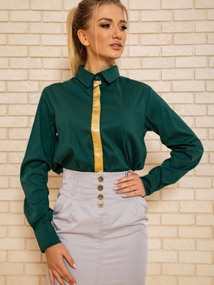 Блуза зеленая | 5604086