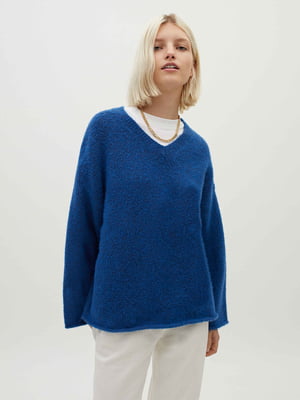 Пуловер синий | 5604818
