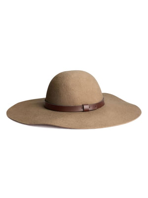Шляпа коричневая | 5608442