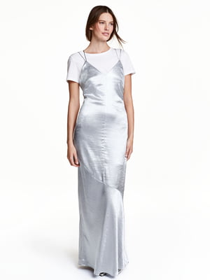 Сукня сріблястого кольору | 5608756