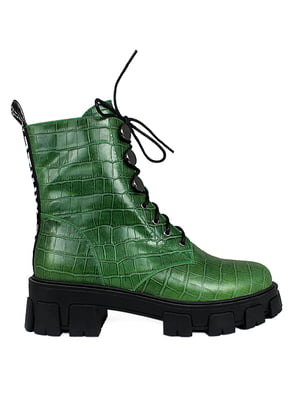 Ботинки зеленые | 5609973
