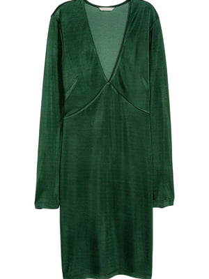 Платье темно-зеленое | 5623105