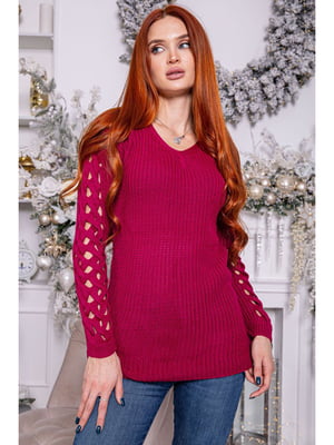 Пуловер цвета фуксии | 5287913