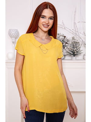 Блуза жовтого кольору | 5624858