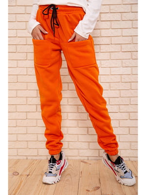 Штани спортивні морквяного кольору | 5625295