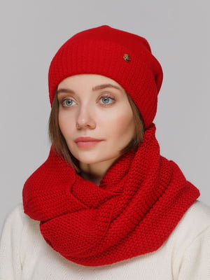 Комплект: шапка и шарф-снуд | 5640505
