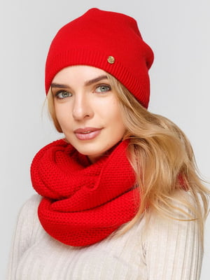 Комплект: шапка и шарф-снуд | 5640515