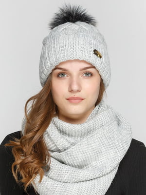 Комплект: шапка и шарф-снуд | 5640537