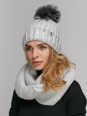 Комплект: шапка и шарф-снуд | 5640573