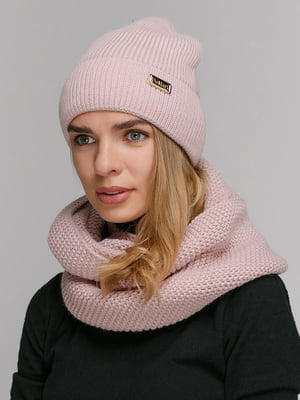 Комплект: шапка и шарф-снуд | 5640576