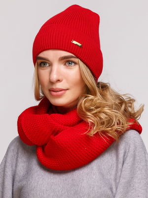 Комплект: шапка і шарф-снуд | 5640586