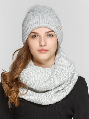 Комплект: шапка и шарф-снуд | 5640592