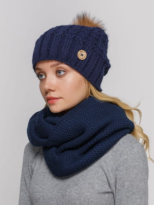 Комплект: шапка и шарф-снуд | 5640606