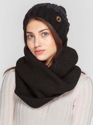 Комплект: шапка і шарф-снуд | 5640627