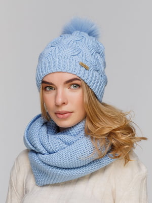 Комплект: шапка і шарф-снуд | 5640674
