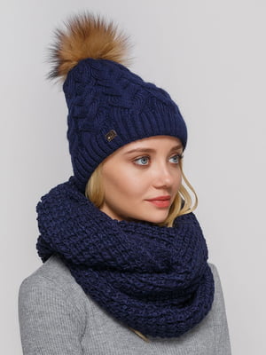 Комплект: шапка і шарф-снуд | 5640688