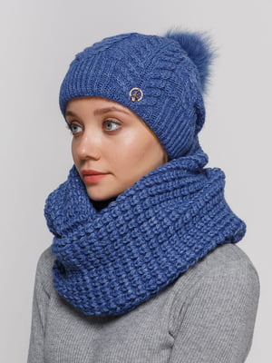 Комплект: шапка і шарф-снуд | 5640691