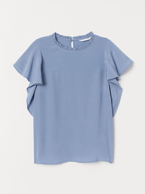 Блуза-топ синяя | 5658077