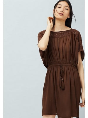 Платье коричневого цвета | 5658850