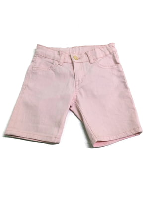 Шорти джинсові рожевого кольору | 5659608