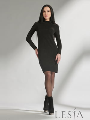 Платье-футляр черное | 5304197