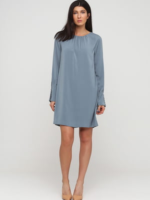 Платье серо-голубого цвета | 5662578