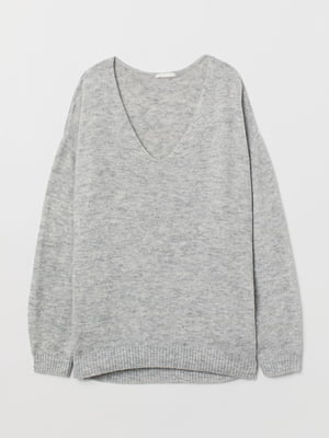 Пуловер серый | 5677182