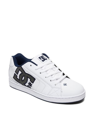 Кросівки білі з логотипом | 5678216