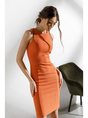 Сукня теракотового кольору | 5681302