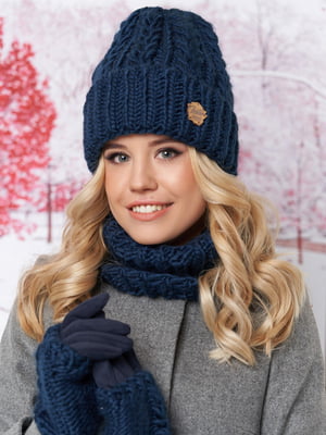 Комплект: шапка, шарф и перчатки | 5562903