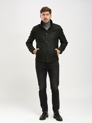 Куртка-дубленка черная - Brioni - 5695117